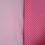２枚セット♪可愛いドット柄☆水玉柄☆ピンク☆SEVENBERRY