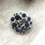 （小）刺繍ブローチ シック