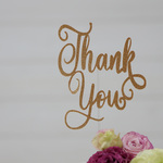 Thank You ありがとう　ケーキトッパー 1