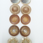 ☆再登場☆ 23～25ｍｍ◇10個入◇　♡再販♡　ベージュ　ペアアソート秋冬ボタン