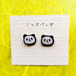 [再販]小粒パンダのピアス&イヤリング