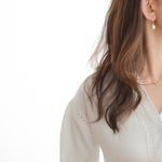 Long Hook Drop Pearl Pierce