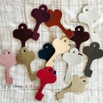 レザーのantique　key　20こset