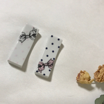 リボン柄★箸置き★ポーセラーツ