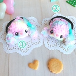 ふわふわ♡トイプードルちゃんヘアゴム