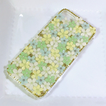 お花のiPhone7ケース  ★デコ★ 