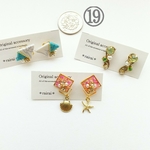 ＊rairai＊金属ピアス③【各1セット限定】