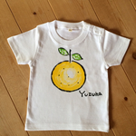 また再販❗️️手描き 名前入り ゆずTシャツ