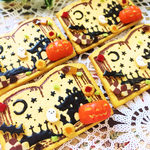 【ブローチ】本クッキー　ハロウィンver