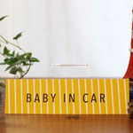 BABY IN CAR ステッカー / B