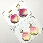【数量限定】フラワーペタル（花びら）のピアス&イヤリング