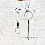 KILLA W Hoop silver  ピアス