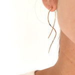 14kgf  ✴︎ rasen  ロング フック ピアス