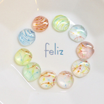 ぷっくり♡ヨーヨー風ピアス・イヤリング 