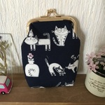 おすましネコ😽のがま口財布👛カードケース