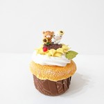 ひまわりカップケーキ(ねこ)