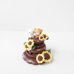 ひまわりのクッキー(くま&うさぎ)