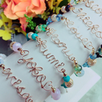 オーダーメイドイニシャルブレスレット