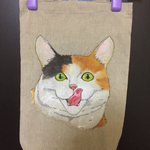 三毛猫  トートバッグ