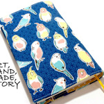 【新書】癒しインコのブックカバー