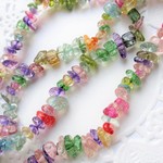 Synthetical Quartz 　1連　（約80ｃｍ）　280個前後