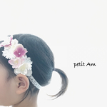 《再販》baby☆ふりふりあじさいのおしゃまなヘアバンド
