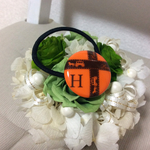 HERMESモチーフ  ヘアゴム  
