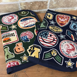 お薬手帳・診察券ケース  ブルー 母子手帳ケースにも