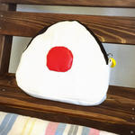 おにぎりポーチ   梅おにぎり