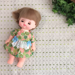 7.メルちゃんの服 エプロンワンピース