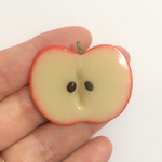 赤りんごのヘアゴム