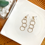まるマル丸リングピアス/イヤリング