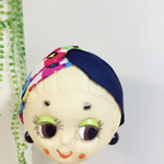 オーダー作品☆kidsカラフルな花柄ヘアバンド