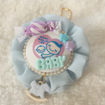ゆめかわいい♡マタニティロゼット(ブルー)