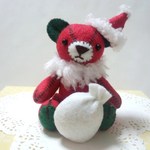 サンタ・ベア　クリスマスオブカラー　レッド