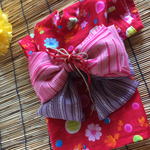 わんこのゆかた    夏祭り 赤 犬浴衣 ゆかた 浴衣  ☆送料無料キャンペーン minne夏の新作デー