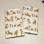 再販☆抱っこ紐 よだれカバー  柴犬うすピンク