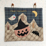 [23㎝×20㎝]ハロウィンのタペストリー