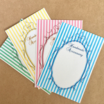 ＊名入れ無料＊ストライプ4色セット Second