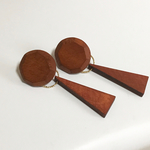 再販!!2wayサマーウッドビッグピアス