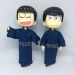 オビツ11用メンズ浴衣〔紺〕