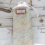 【final sale】リバティ＊Janny`s Ribbons・ラミネート＊ペットボトルケース＊ミントミックス