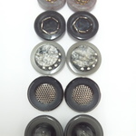 20ｍｍ◇10個入◇　グレー　ペアアソートボタン