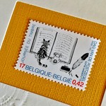 ちいさなartmuseum　№514　belgium　stamp