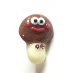 きのこのピンバッジ
