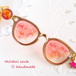 【sale!!】夢見る☆メガネ 夕焼け空にみーつけた ネックレス