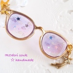 【sale!!】夢見る☆メガネ 夜の帳に染められて ネックレス