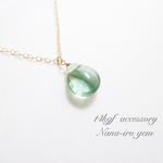  14kgf fluorite necklace《green》