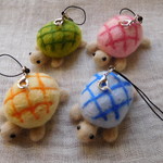 カラフルかめストラップ