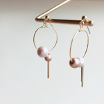 macarocaron #312 / Hoop bar prism Beige